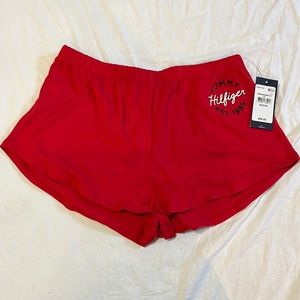 Red Tommy Hilfiger shorts NWT size XS